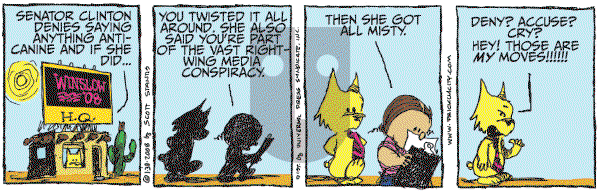 Prickly City on Wednesday January 30, 2008 Comic Strip