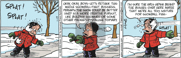 Cleats - Monday January 17, 2005 Comic Strip