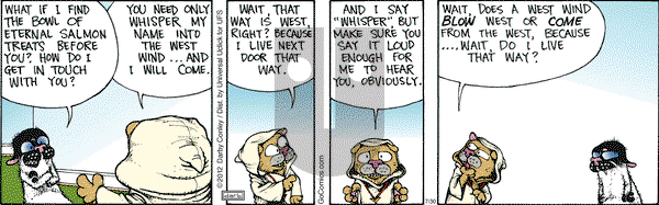 Get Fuzzy on Monday July 30, 2012 Comic Strip