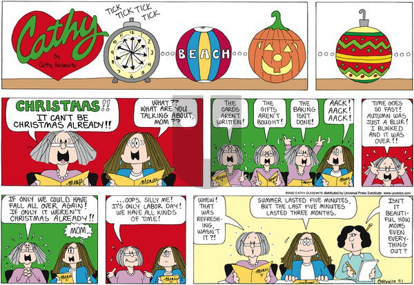 Cathy Classics on Wednesday April 16, 2003 Comic Strip