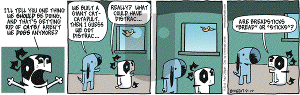Pooch Cafe on Monday September 17, 2012 Comic Strip