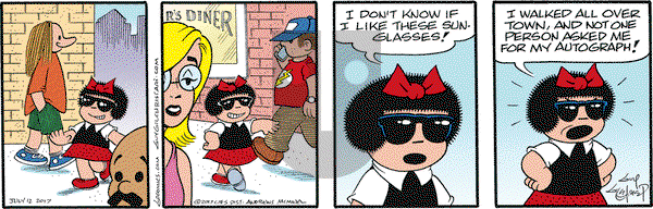 Nancy on Wednesday July 12, 2017 Comic Strip