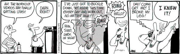 The Buckets on Monday November 3, 2008 Comic Strip