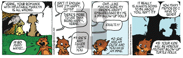Over the Hedge on Thursday November 15, 2007 Comic Strip