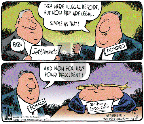 Tom Toles on Thursday November 21, 2019 Comic Strip