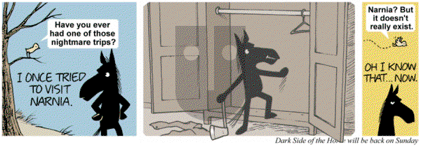 Dark Side of the Horse on Friday March 21, 2014 Comic Strip