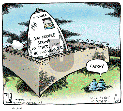 Tom Toles on Wednesday November 24, 2010 Comic Strip