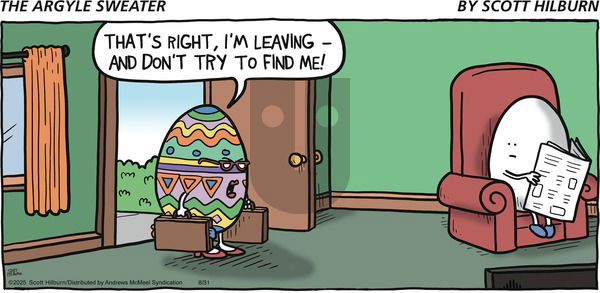 The Argyle Sweater on Sunday August 31, 2025 Comic Strip