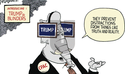 Robert Ariail on Monday March 1, 2021 Comic Strip