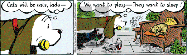 Fred Basset - Friday August 12, 2022 Comic Strip