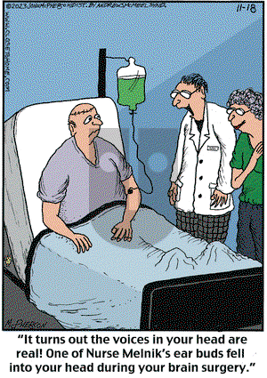 Close to Home on Saturday November 18, 2023 Comic Strip