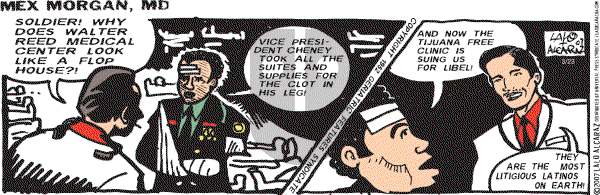 La Cucaracha on Friday March 23, 2007 Comic Strip