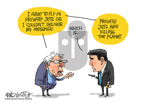 Mike Lester on Saturday May 10, 2025 Comic Strip