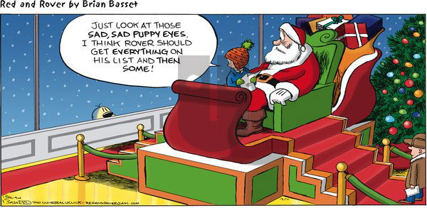Red and Rover on Sunday December 11, 2011 Comic Strip