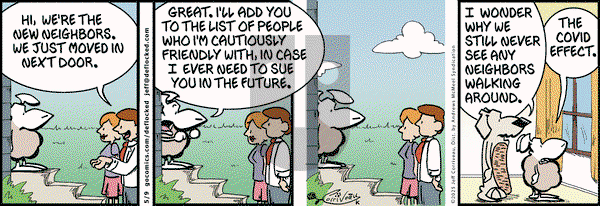 DeFlocked on Friday May 9, 2025 Comic Strip