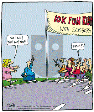 In the Bleachers on Tuesday January 10, 2012 Comic Strip