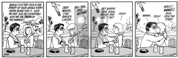Doonesbury on Saturday April 27, 1985 Comic Strip