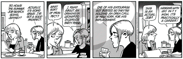 Doonesbury on Monday July 27, 1998 Comic Strip