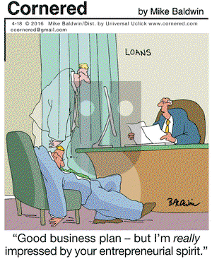 Cornered on Monday April 18, 2016 Comic Strip