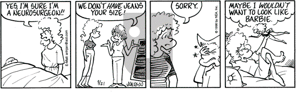 Arlo and Janis on Friday June 27, 1997 Comic Strip