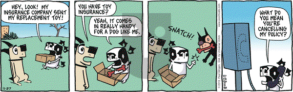 Pooch Cafe on Wednesday November 27, 2013 Comic Strip