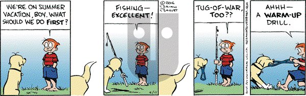 Red and Rover on Friday June 17, 2016 Comic Strip