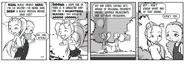 The Boondocks on Saturday May 8, 1999 Comic Strip