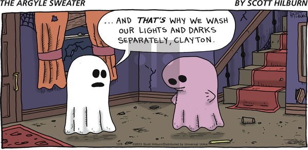 The Argyle Sweater on Sunday December 8, 2013 Comic Strip