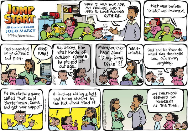 JumpStart on Sunday February 9, 2014 Comic Strip