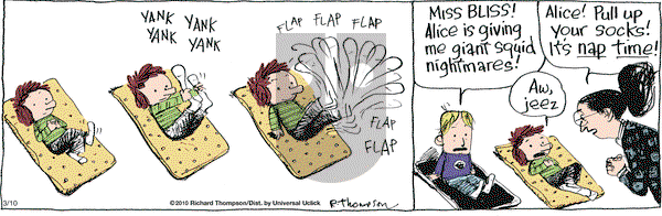 Cul de Sac on Tuesday March 10, 2015 Comic Strip