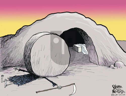 Glenn McCoy on Sunday April 20, 2014 Comic Strip