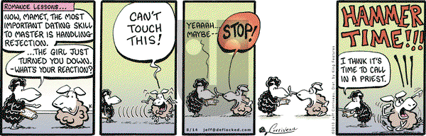 DeFlocked on Saturday August 14, 2010 Comic Strip
