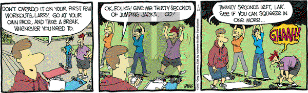 The Buckets on Thursday May 18, 2017 Comic Strip