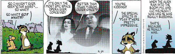 Over the Hedge on Wednesday April 29, 2015 Comic Strip