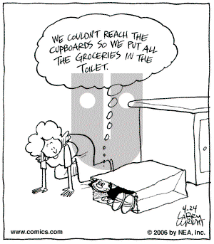 Kit 'N' Carlyle on Monday April 24, 2006 Comic Strip