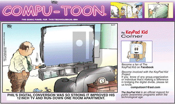 Compu-toon on Sunday April 17, 2011 Comic Strip