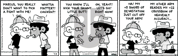 FoxTrot on Wednesday July 5, 2000 Comic Strip