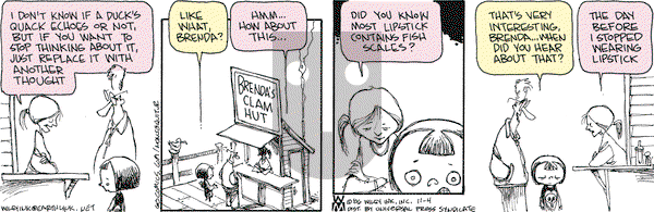 Non Sequitur on Saturday November 4, 2006 Comic Strip