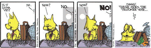 Prickly City on Friday August 10, 2007 Comic Strip