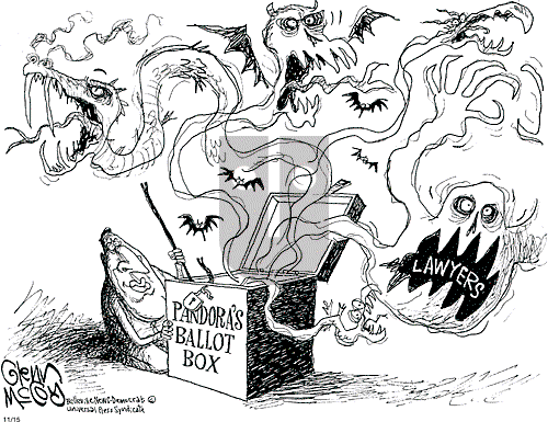 Glenn McCoy on Wednesday November 15, 2000 Comic Strip