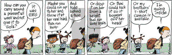 Cul de Sac on Friday January 9, 2015 Comic Strip