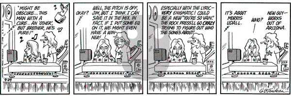 Doonesbury on Monday September 29, 1975 Comic Strip