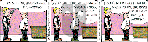 The Born Loser on Monday June 22, 2015 Comic Strip