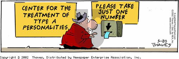 Frank and Ernest on Monday May 20, 2002 Comic Strip