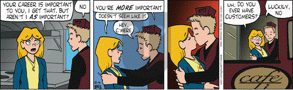 Luann on Saturday December 14, 2013 Comic Strip