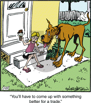 Marmaduke on Monday July 27, 2009 Comic Strip
