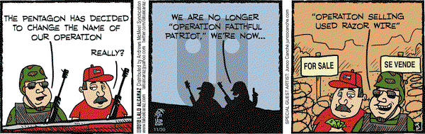 La Cucaracha on Friday November 30, 2018 Comic Strip
