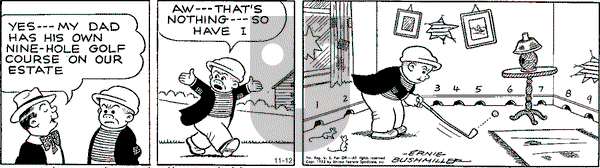 Nancy on Wednesday November 12, 2025 Comic Strip