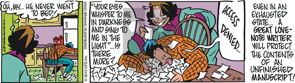 Rose is Rose on Tuesday February 5, 2013 Comic Strip