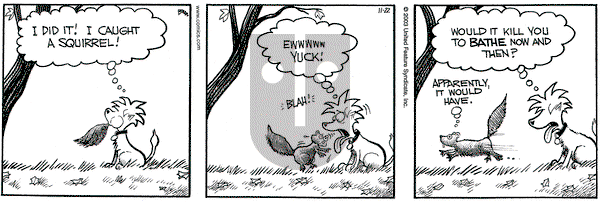 Grand Avenue on Saturday November 22, 2003 Comic Strip